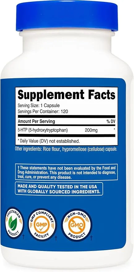 Nutricost 5-htp 200mg