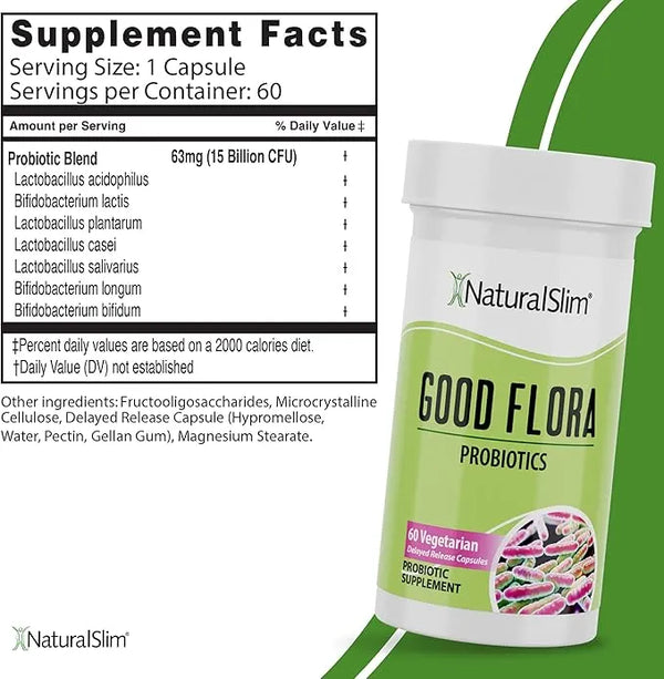 NaturalSlim Good Flora Probiotics