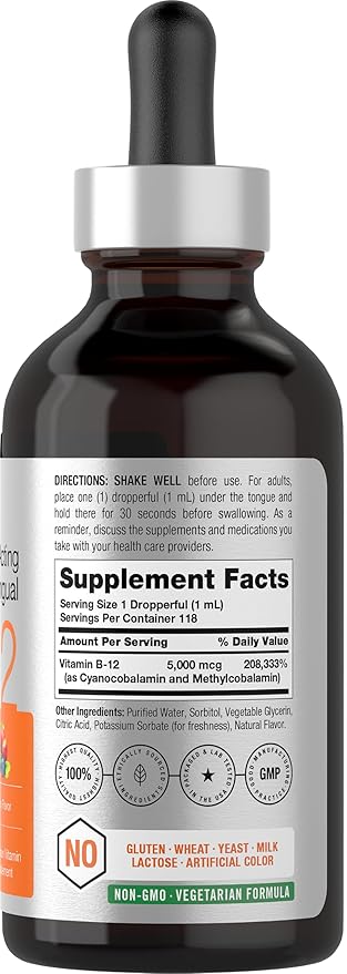 Horbaach B-12 Fast Acting Sublingual