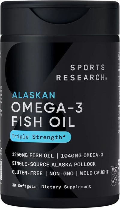 Sports Research Omega-3 Fish Oil