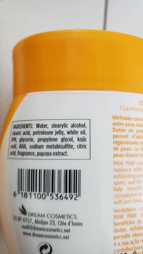 Paw Paw Lait Clarifiant