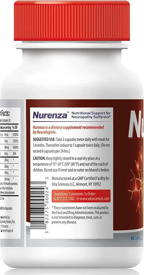 Nurenza Nutritional Support for Neuropathy Sufferers