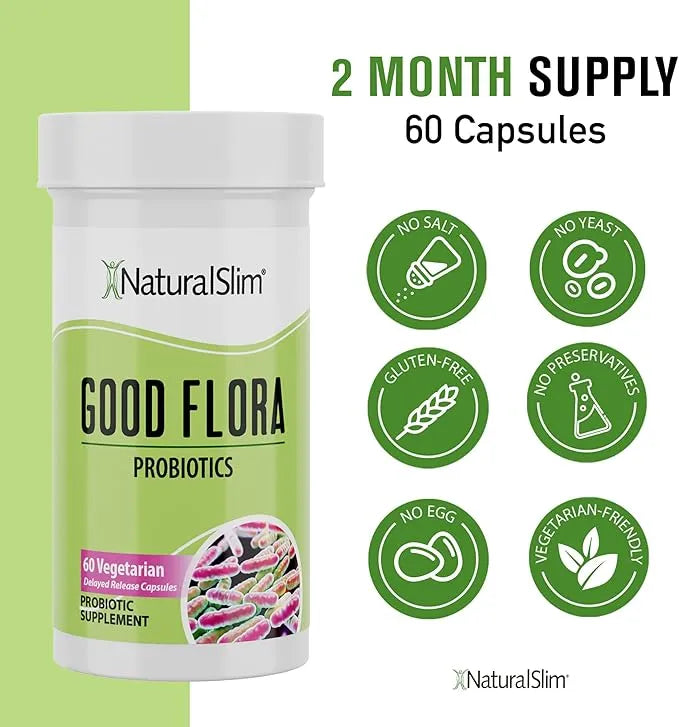 NaturalSlim Good Flora Probiotics