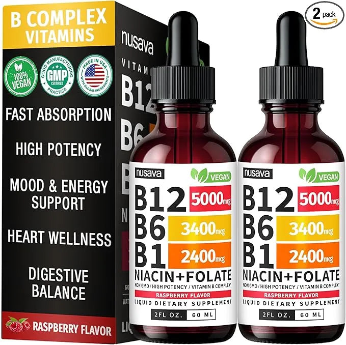 Nusava B12, B6, B1 Niacin+Folate