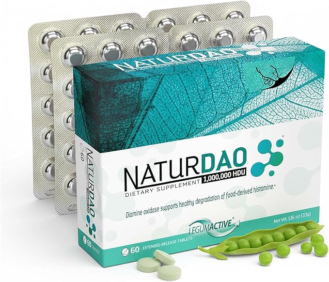 NATURDAO® Enzima DAO 1,000,000 HDU por tableta