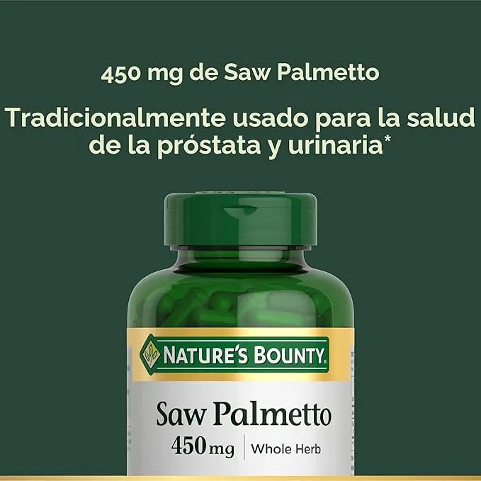 Nature`s Bounty Saw Palmetto