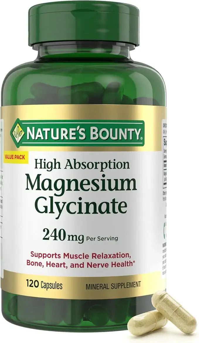 Nature's Bounty Magnesium Glycinate 240 mg