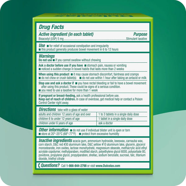 Dulcolax Overnight Laxativr