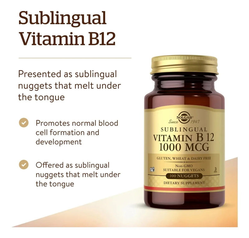 Solgar Vitamin B12 Sublingual